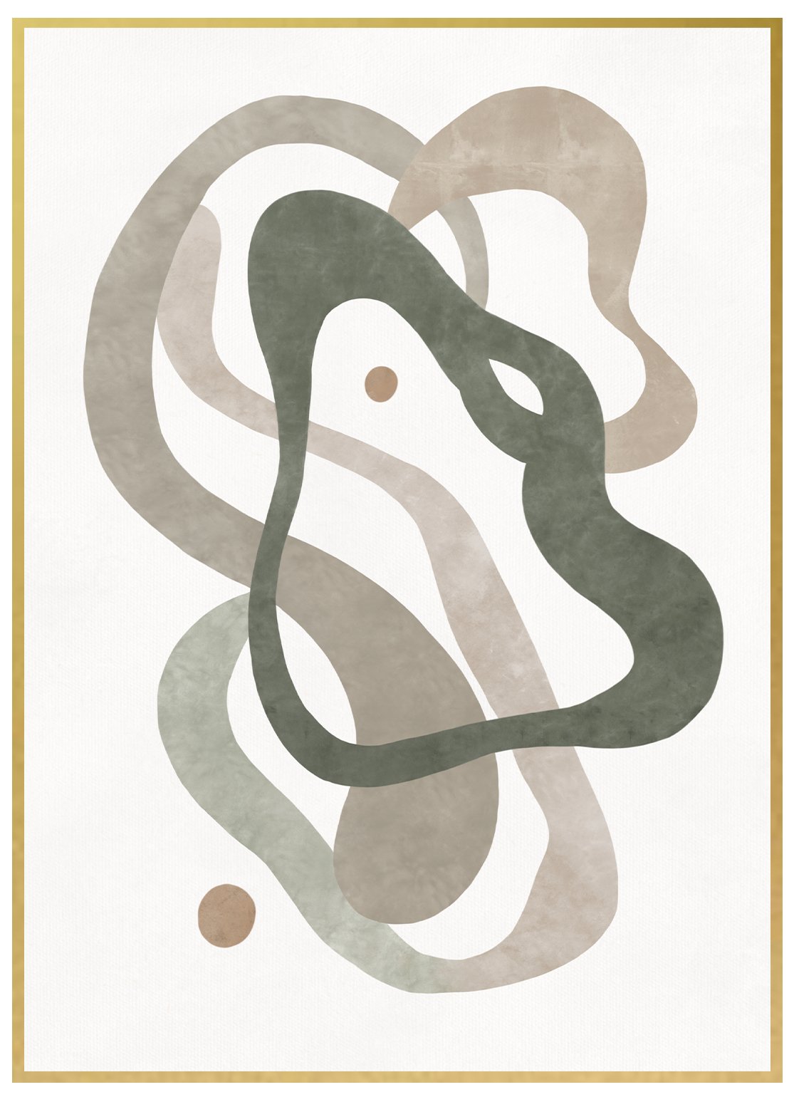 Abstract Green No2 - Avem