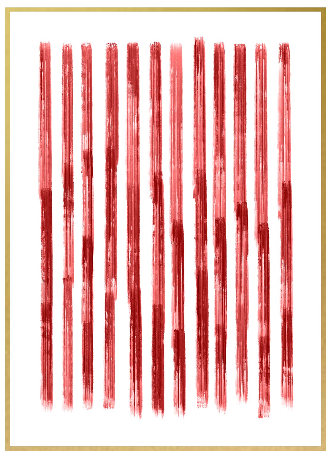 Abstract Red Lines - Avem