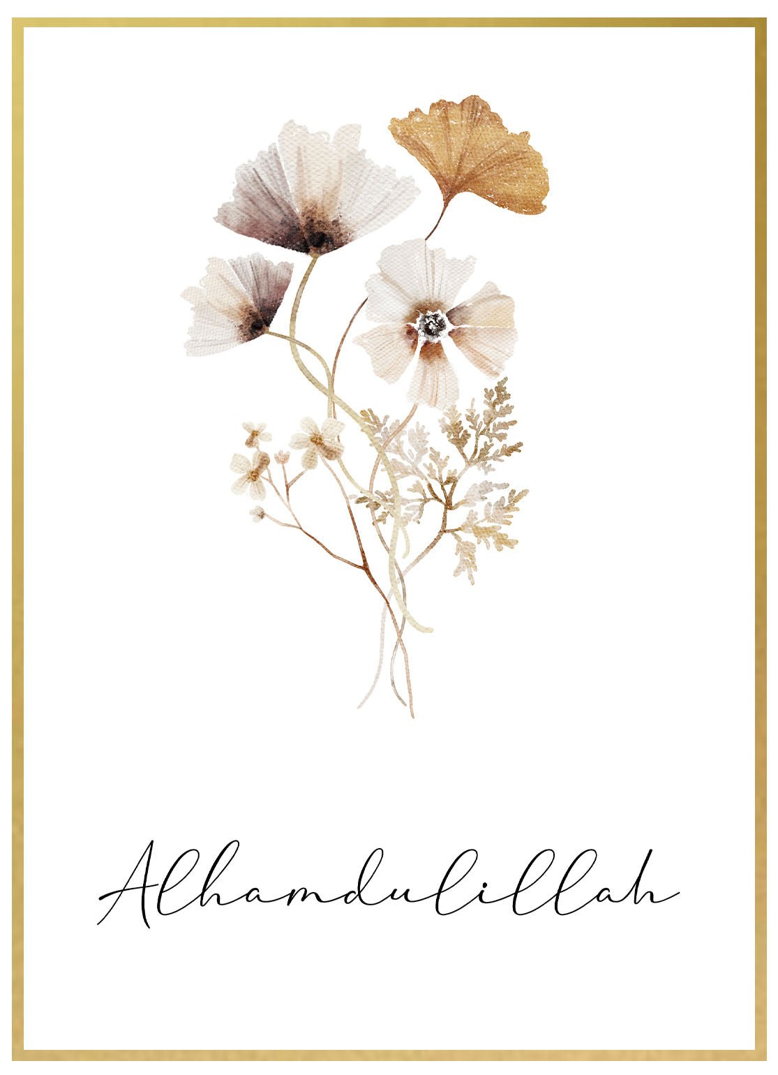 Alhamdulillah Flower - Avem