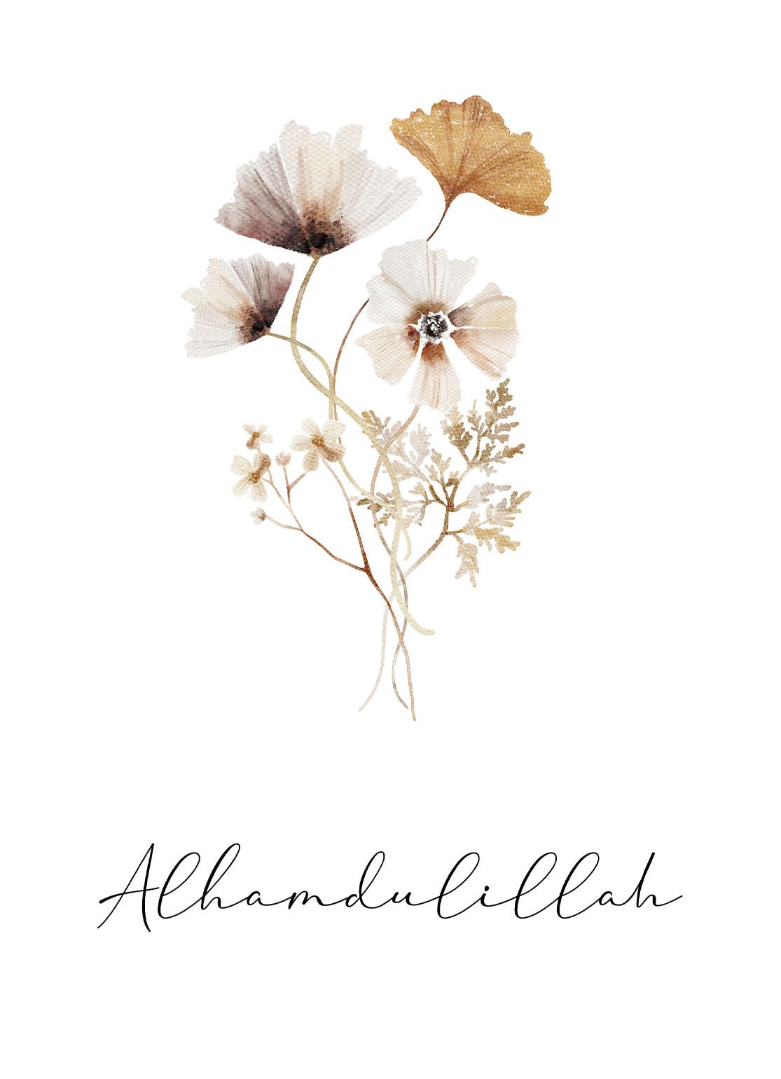 Alhamdulillah Flower - Avem