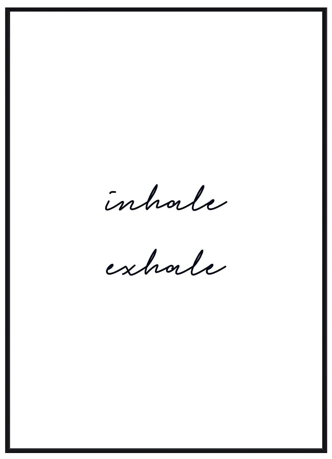 Inhale Exhale - Avem