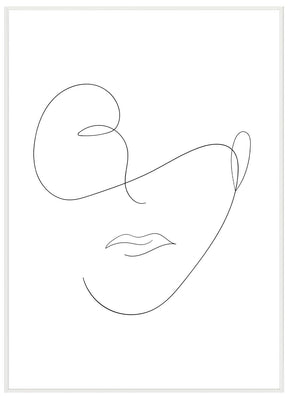 Lineart Gesicht Unisex - Avem