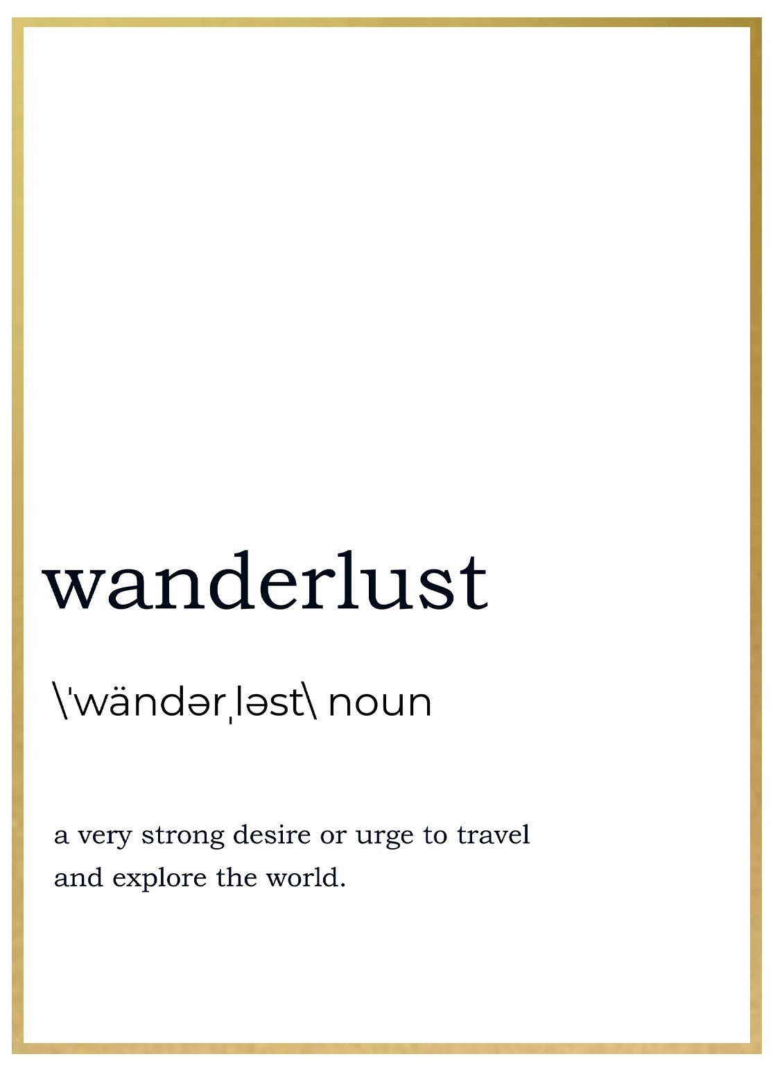 Wanderlust - Avem