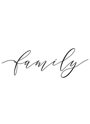 Familie Typo - Avemfactory